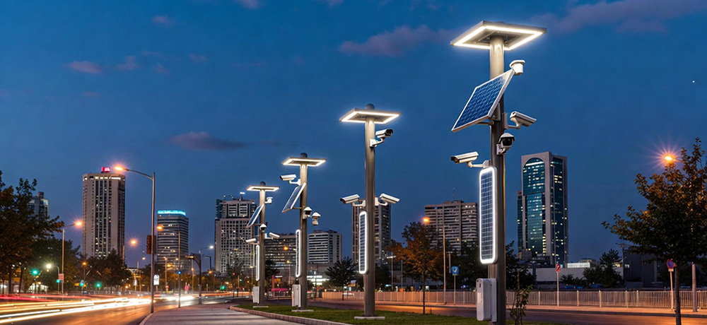 دکل دوربین شهری